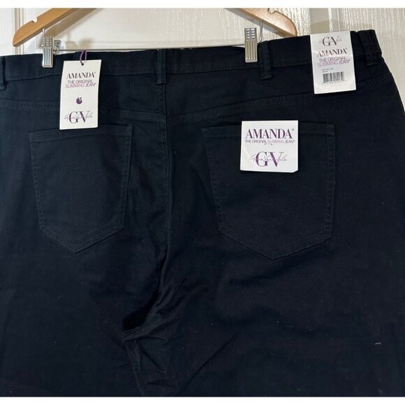 Plus Size Gloria Vanderbilt Amanda Classic Jeans, Women's, Size: 25 - Regular, B - Picture 6 of 13